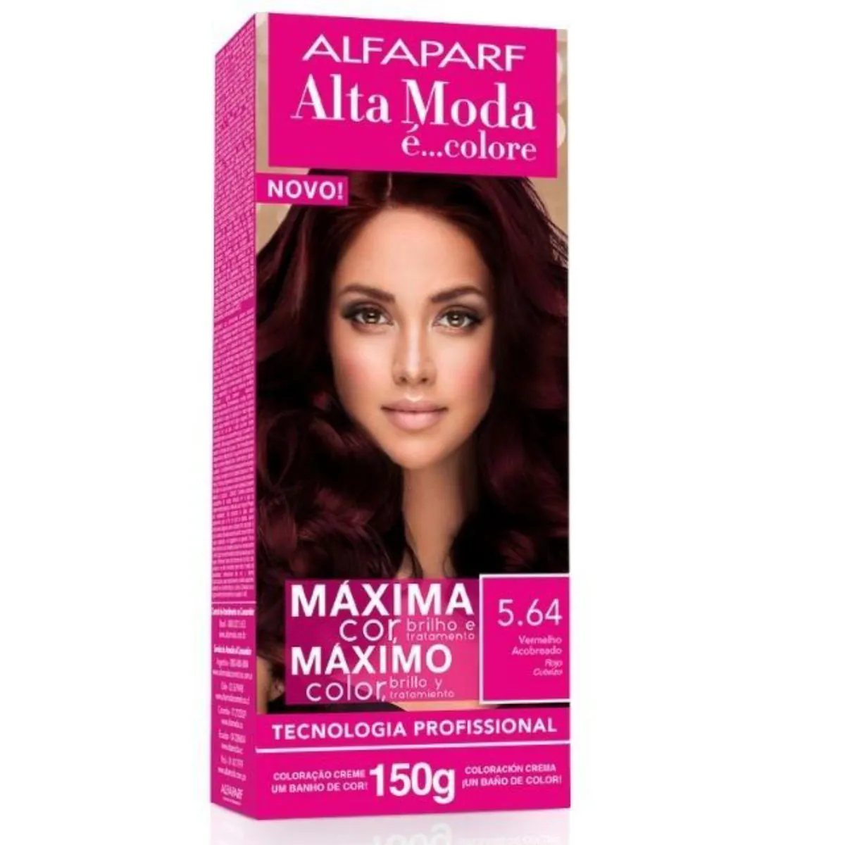 Tint.alta Moda 150gr 5.64 Vermelho Acobreado