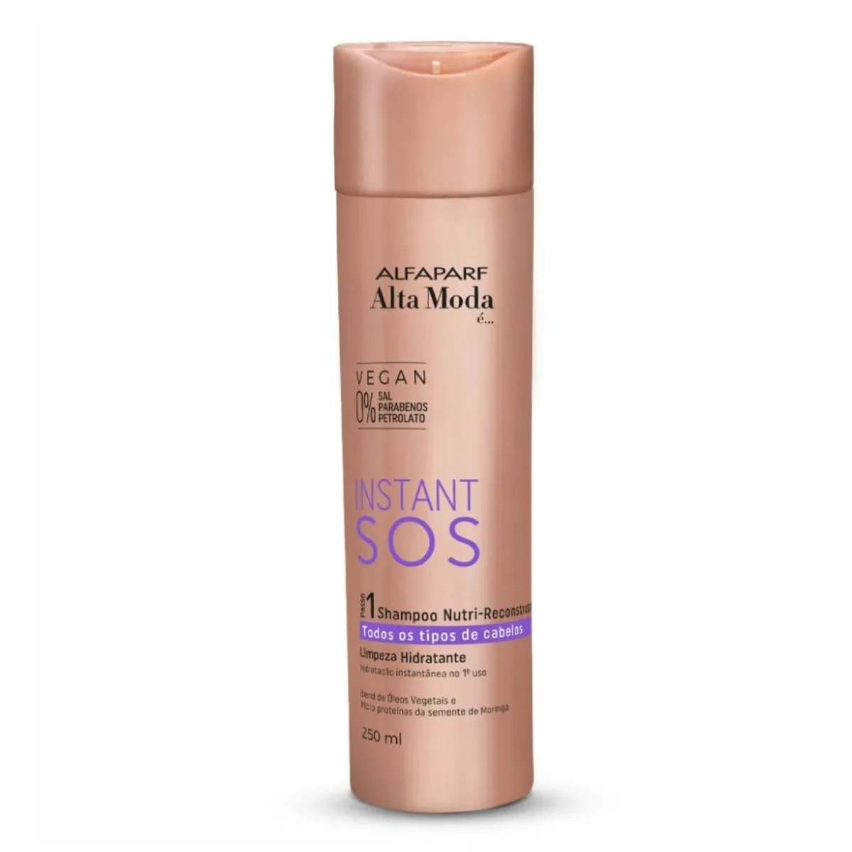 Shampoo Alta Moda Nutri Reconstrucao 250ml