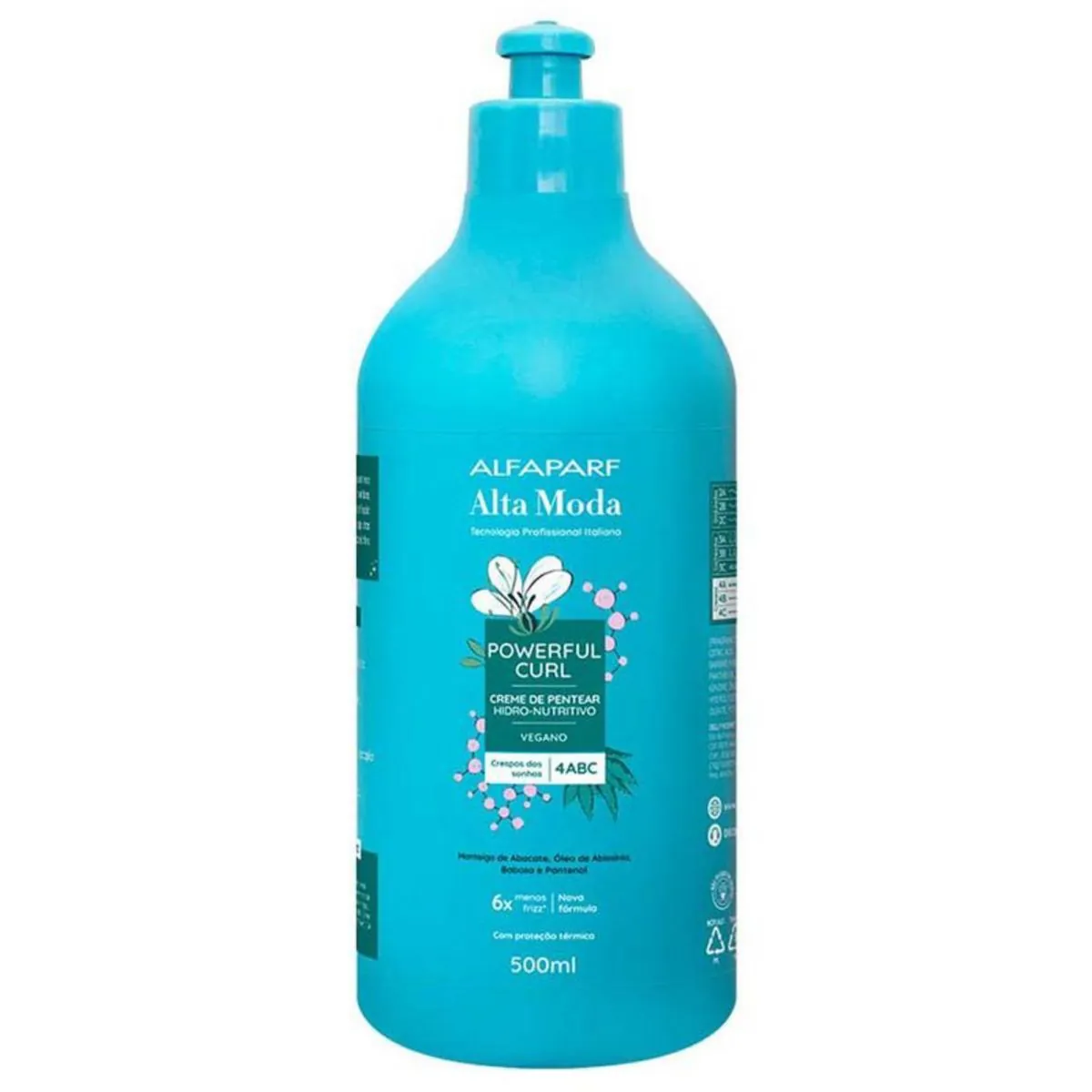 Creme Para Pentear Alfaparf Alta Moda Powerful Curl 3abc Frasco 500ml