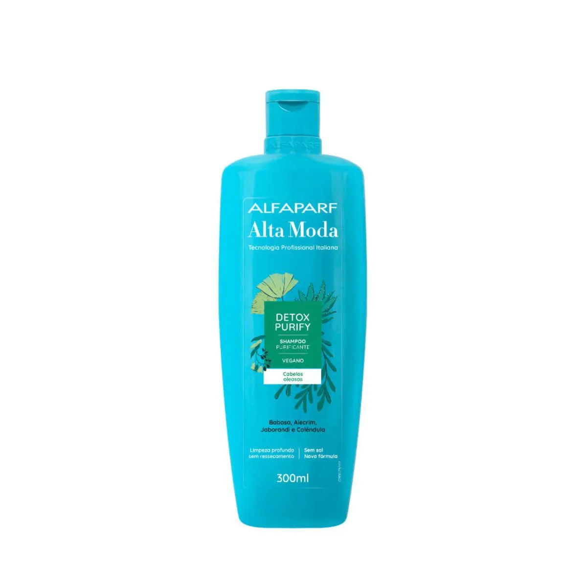 Shampoo Purificante Alfaparf Alta Moda Detox Purify Frasco 300ml