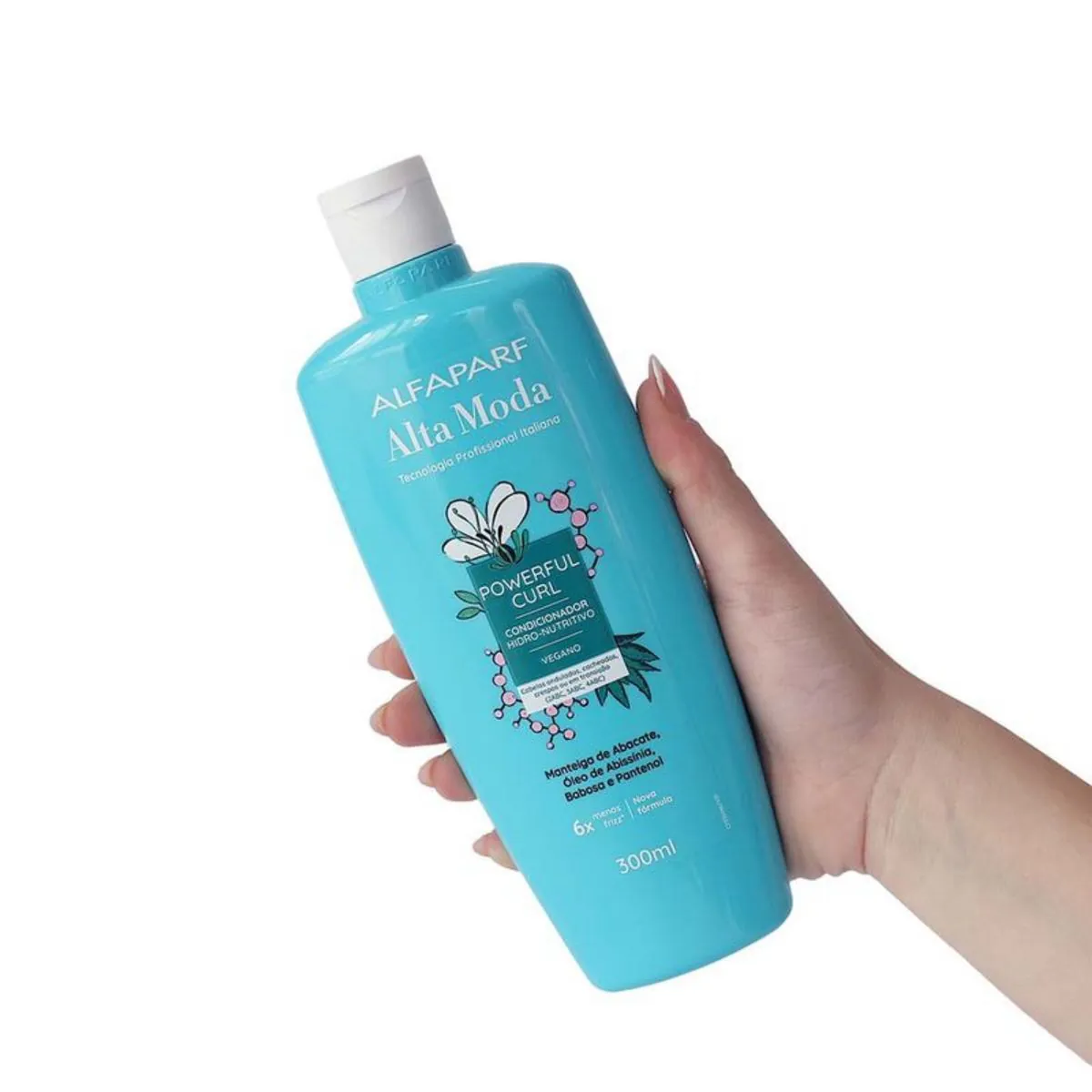 Condicionador Hidronutritivo Alfaparf Alta Moda Powerful Curl Frasco 300ml
