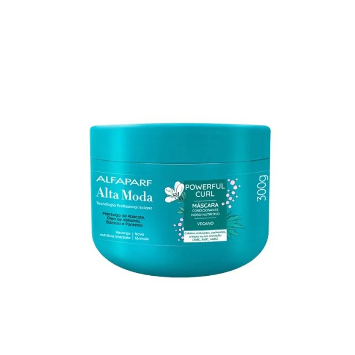 Máscara Condicionante Alfaparf Alta Moda Powerful Curl Pote 300g