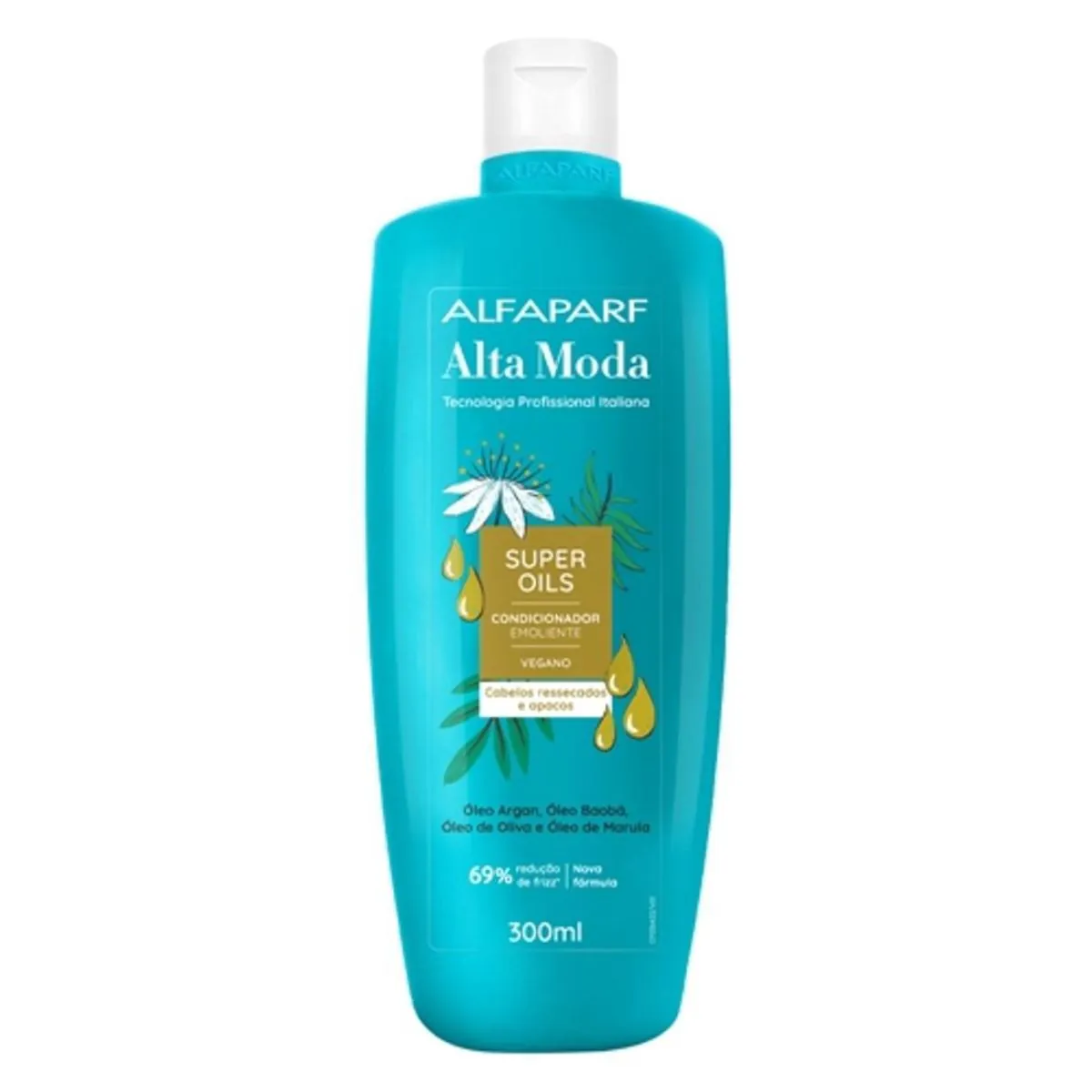 Condicionador Emoliente Alfaparf Alta Moda Super Oils Frasco 300ml