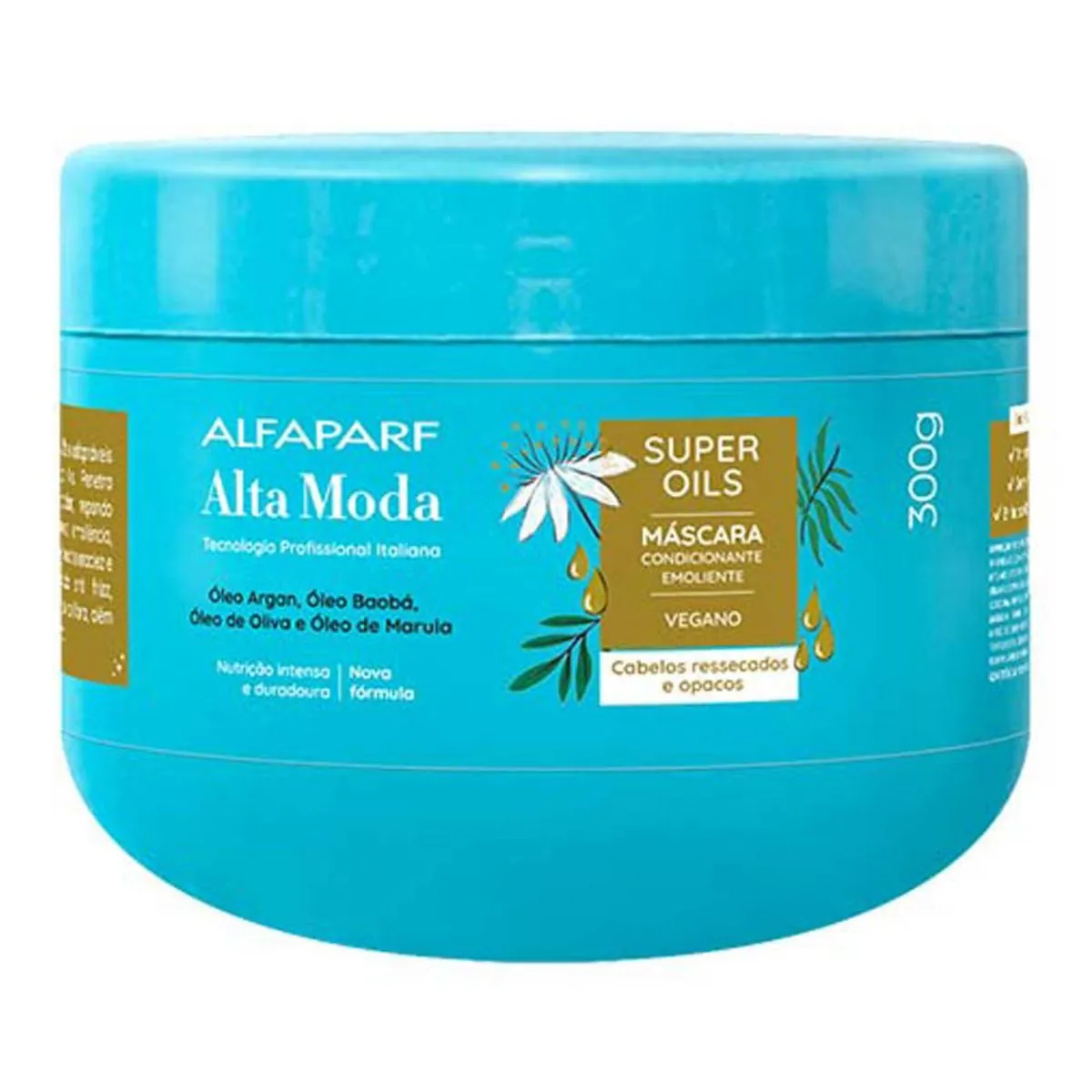 Máscara Condicionante Alfaparf Alta Moda Super Oils Pote 300g