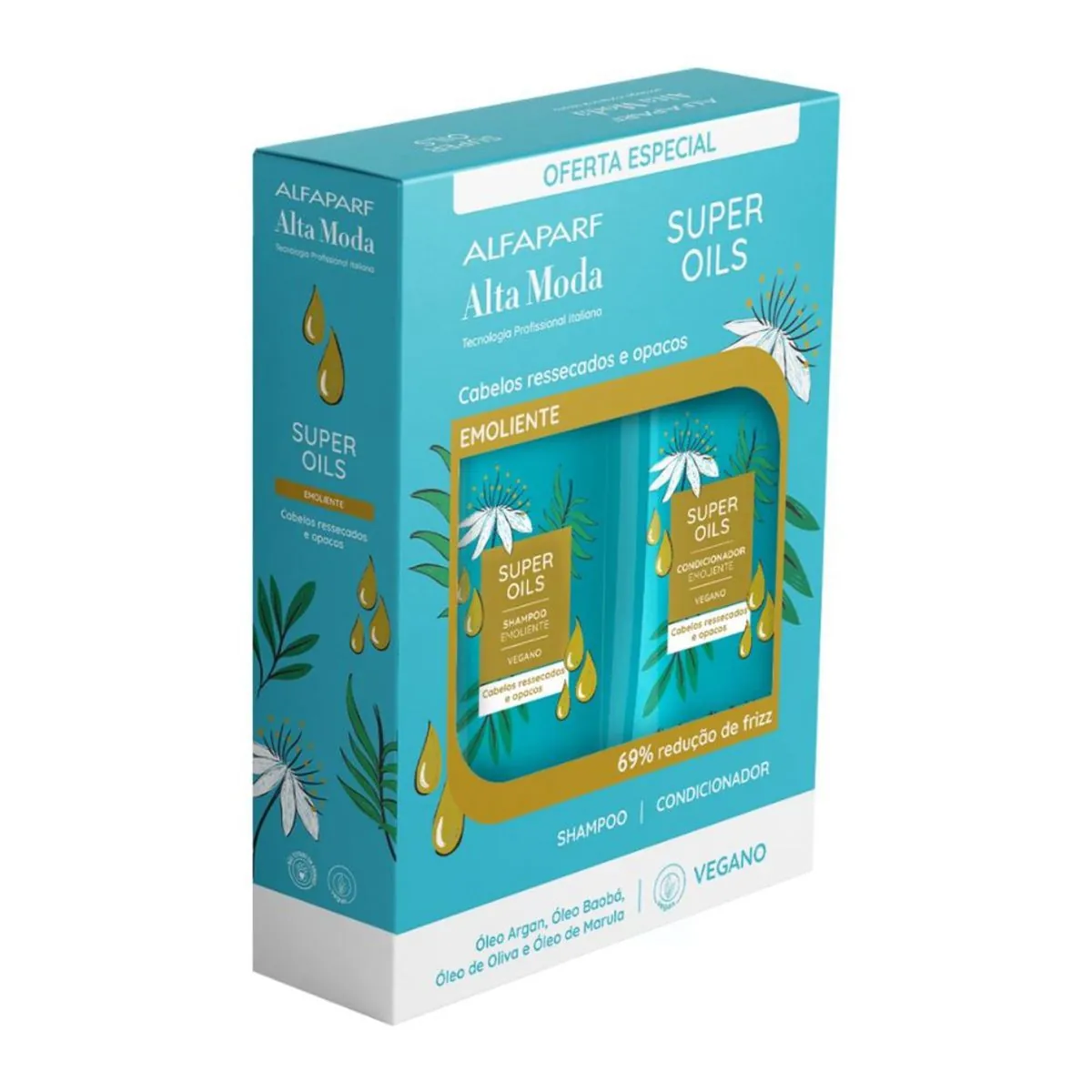 Shampoo Cond.alta Moda 300ml Super Oils
