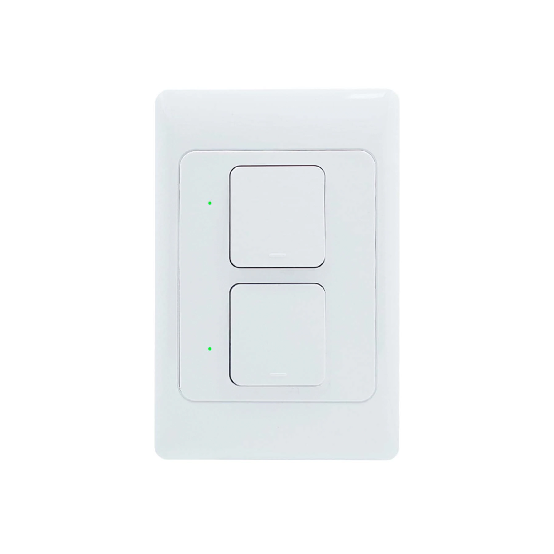 Interruptor Duplo Inteligente Simples 10A Branco Retangular AGL Home