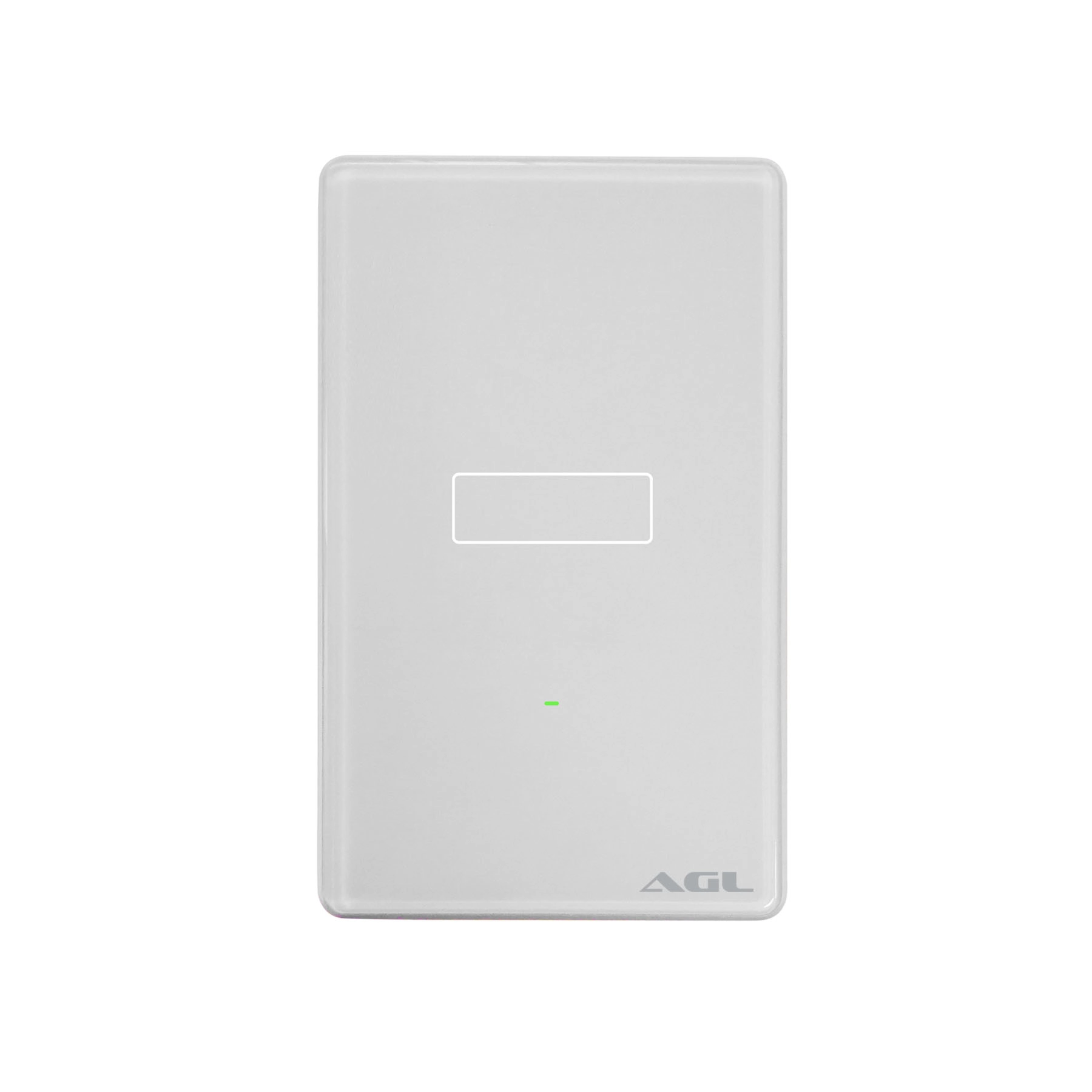 Interruptor Duplo Inteligente Simples 10A Cinza Retangular AGL Home