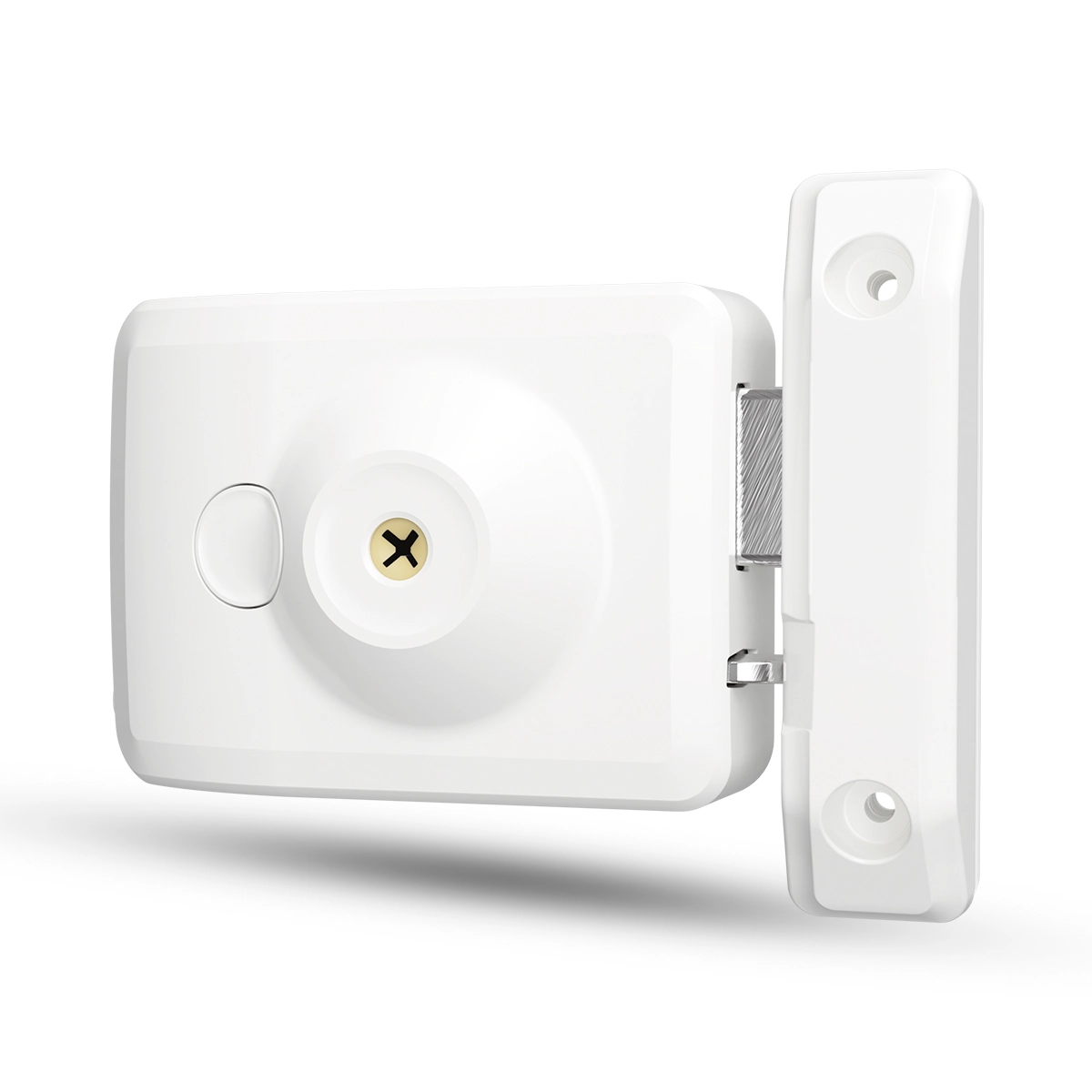 Fechadura Mini Smart Rx Inteligente Com Wifi Branca Agl