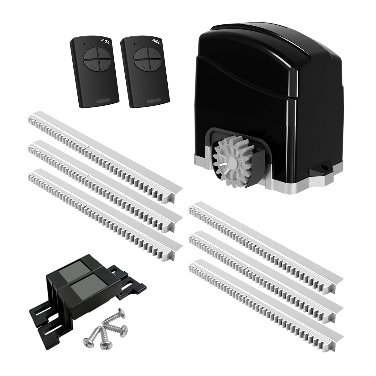 Kit Motor De Portão Brabus Speed 700 Aluminio 127v 3m Agl