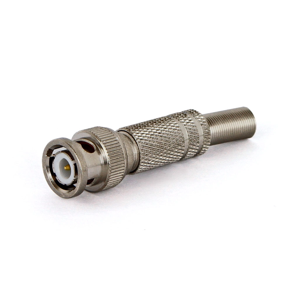 Conector Bnc Macho Com Mola