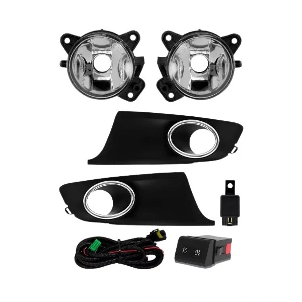 Kit Farol de Milha VOLKSWAGEN FOX/SPACE FOX Aro Cromado - ELETRICWAY TG0201014
