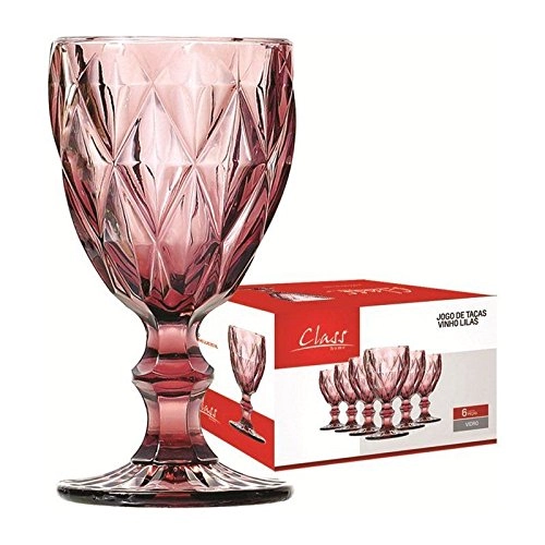 Jg.c/6 Tacas Class Home 210ml Lilas