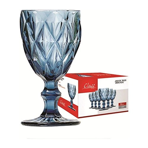 Jg.c/6 Tacas Class Home 210ml Azul