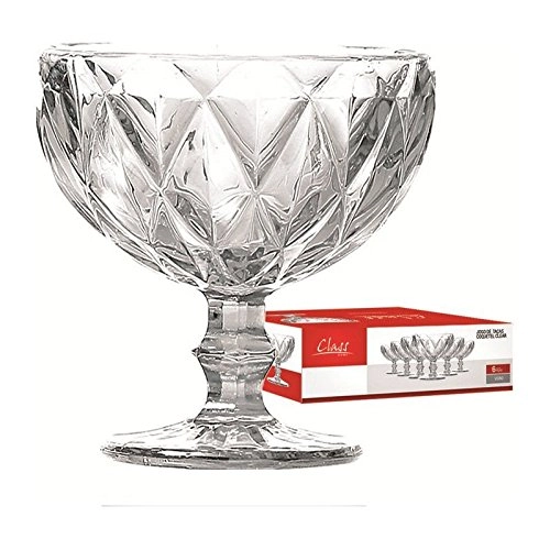 Taca Class Coq.iamante Clear 310ml 6/1un