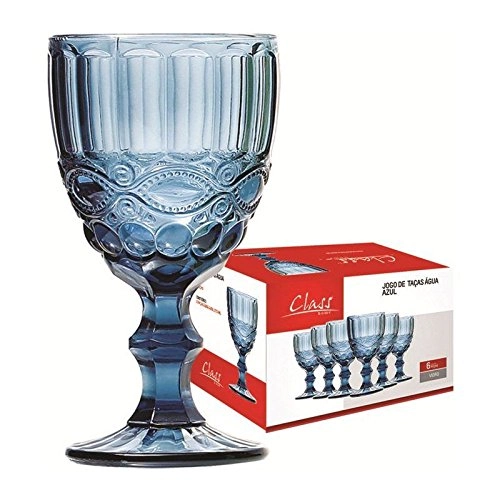 Jg.c/6 Tacas Class Home 270ml Azul
