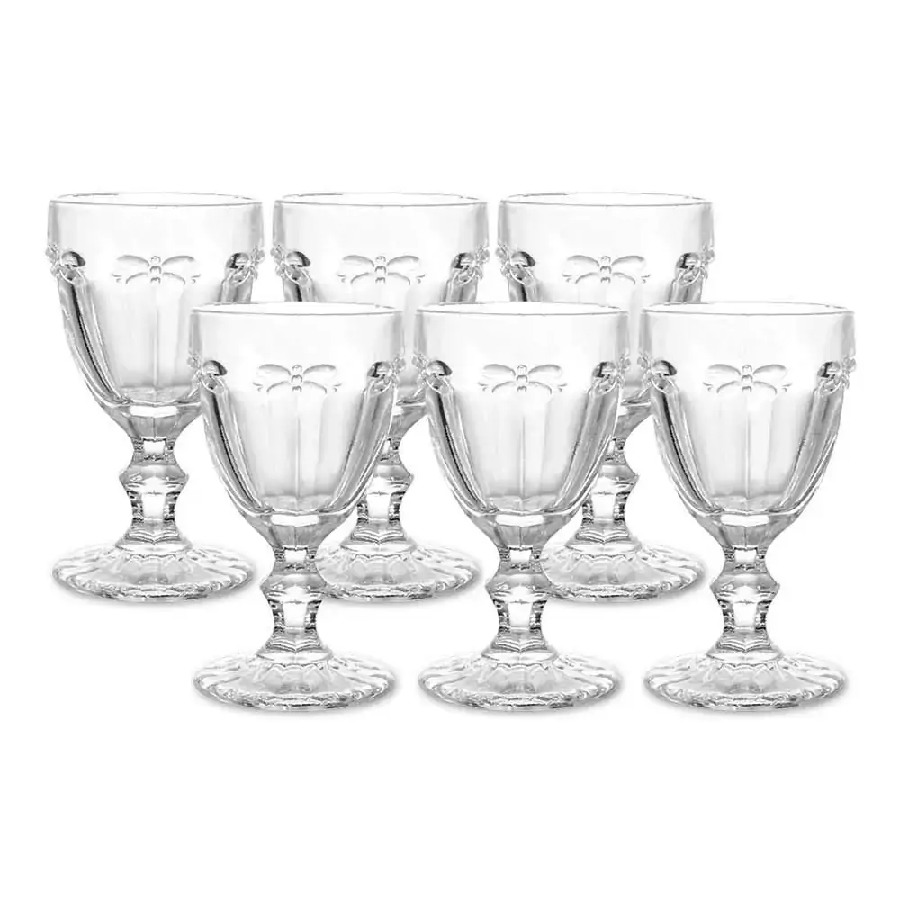 Jg.c/6 Tacas Class Home 260ml Libelula Clear