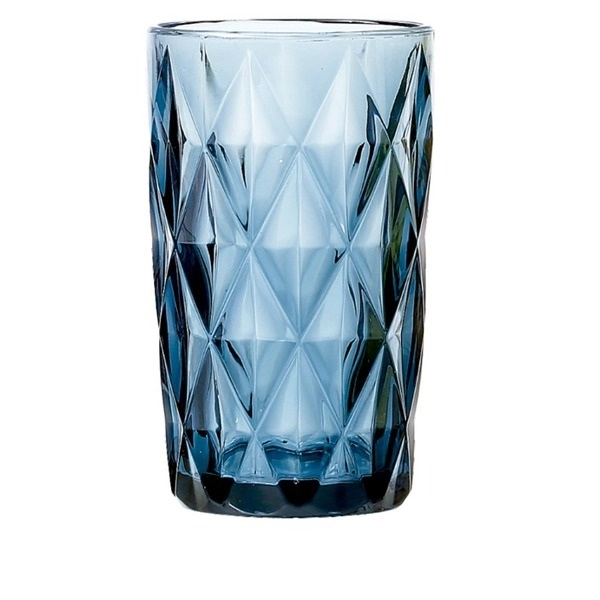 Copo Agua Diamante Azul 350ml