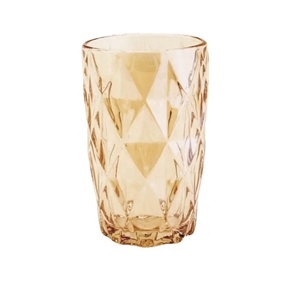Copo Class Home Agua Diamante Amber Metalizado 350ml