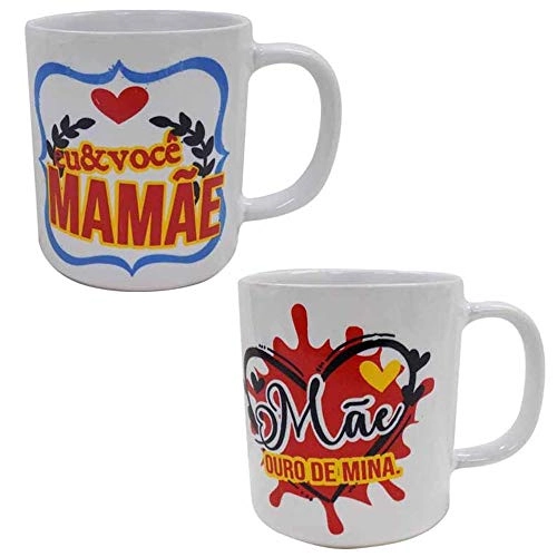 Caneca De Porcelana Dia Das Maes 200ml