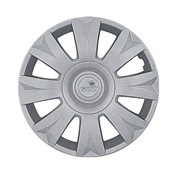 Calota Aro 15 Helix Prata Fixação por Encaixe - GRID 169ARPTAU