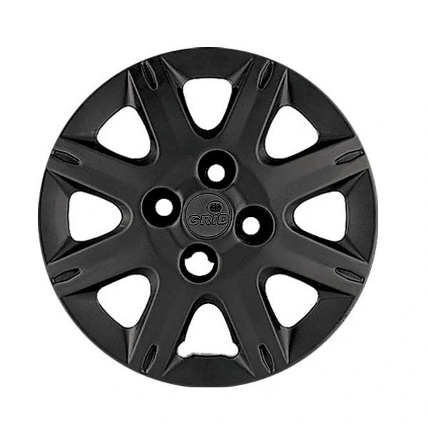 Calota Aro 13 Preto Fosco Fixação por Parafuso - GRID 072CBPOFU