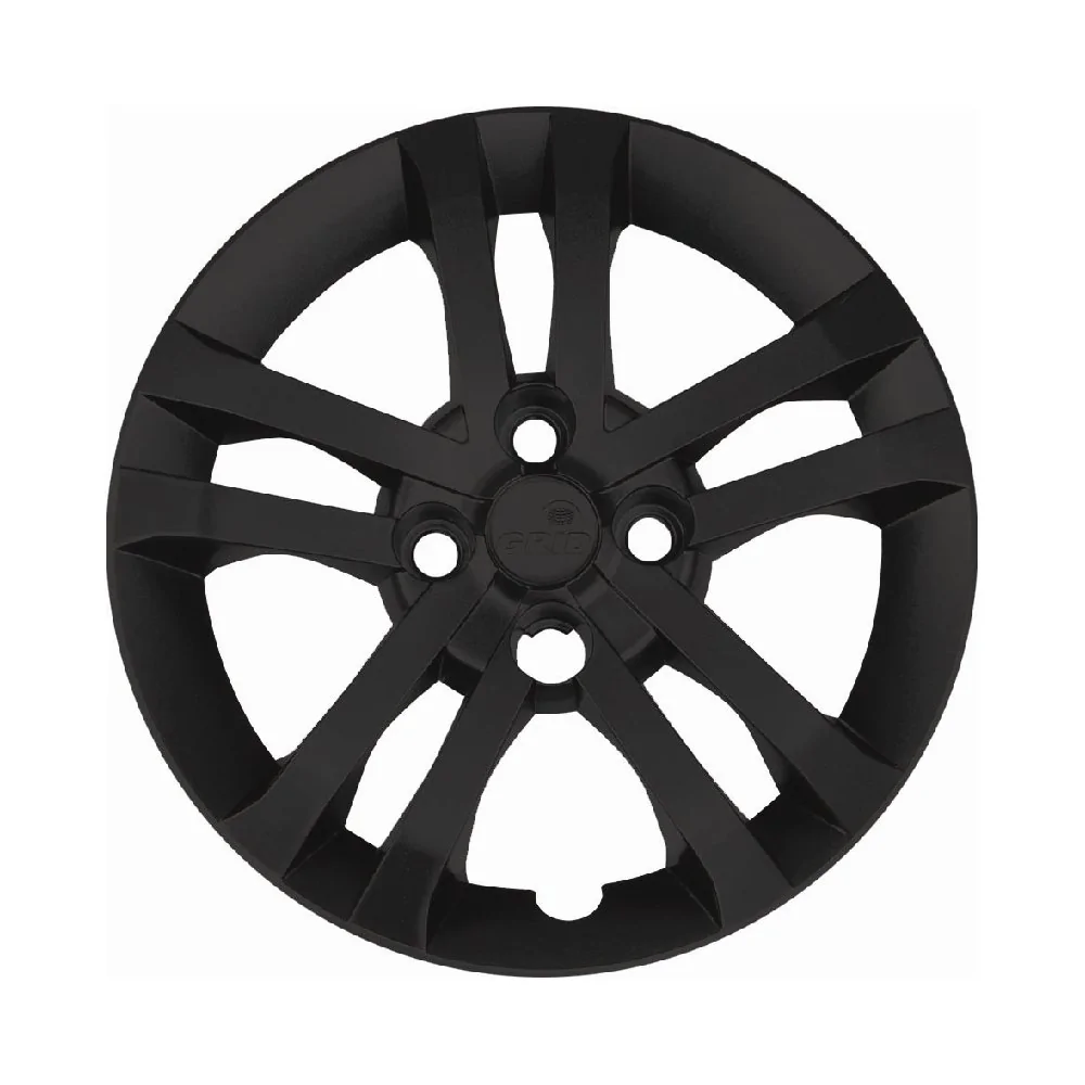 Calota Aro 14 Pol. Preto Fosco Fixação por Parafuso - GRID 294CBPOFU