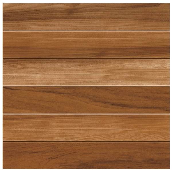Piso Cerâmico Esmaltado Borda Arredondada 48x48cm modelo Parquet Cedro Pamesa