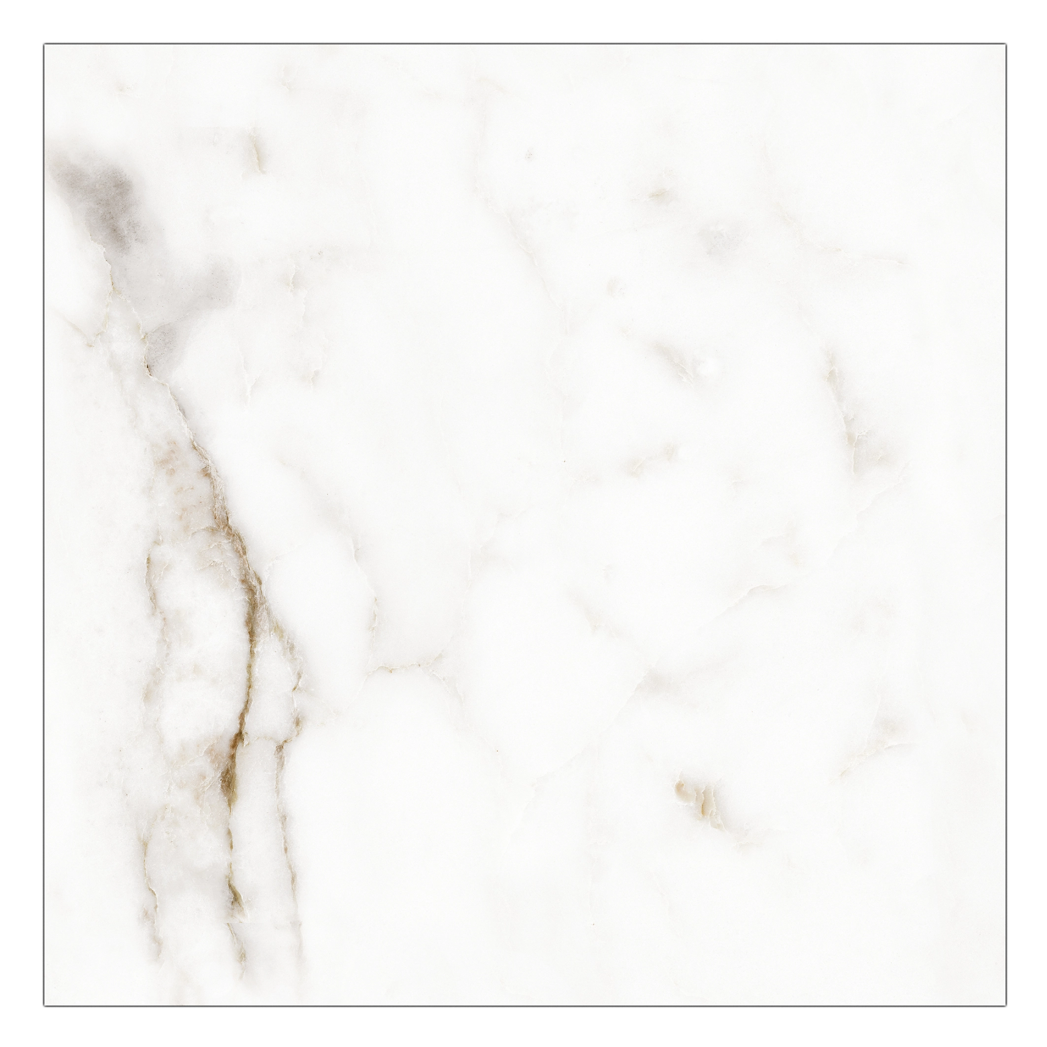 Porcelanato Marmorizado Acetinado Borda Reta Interno 76x76cm Borgia Pamesa