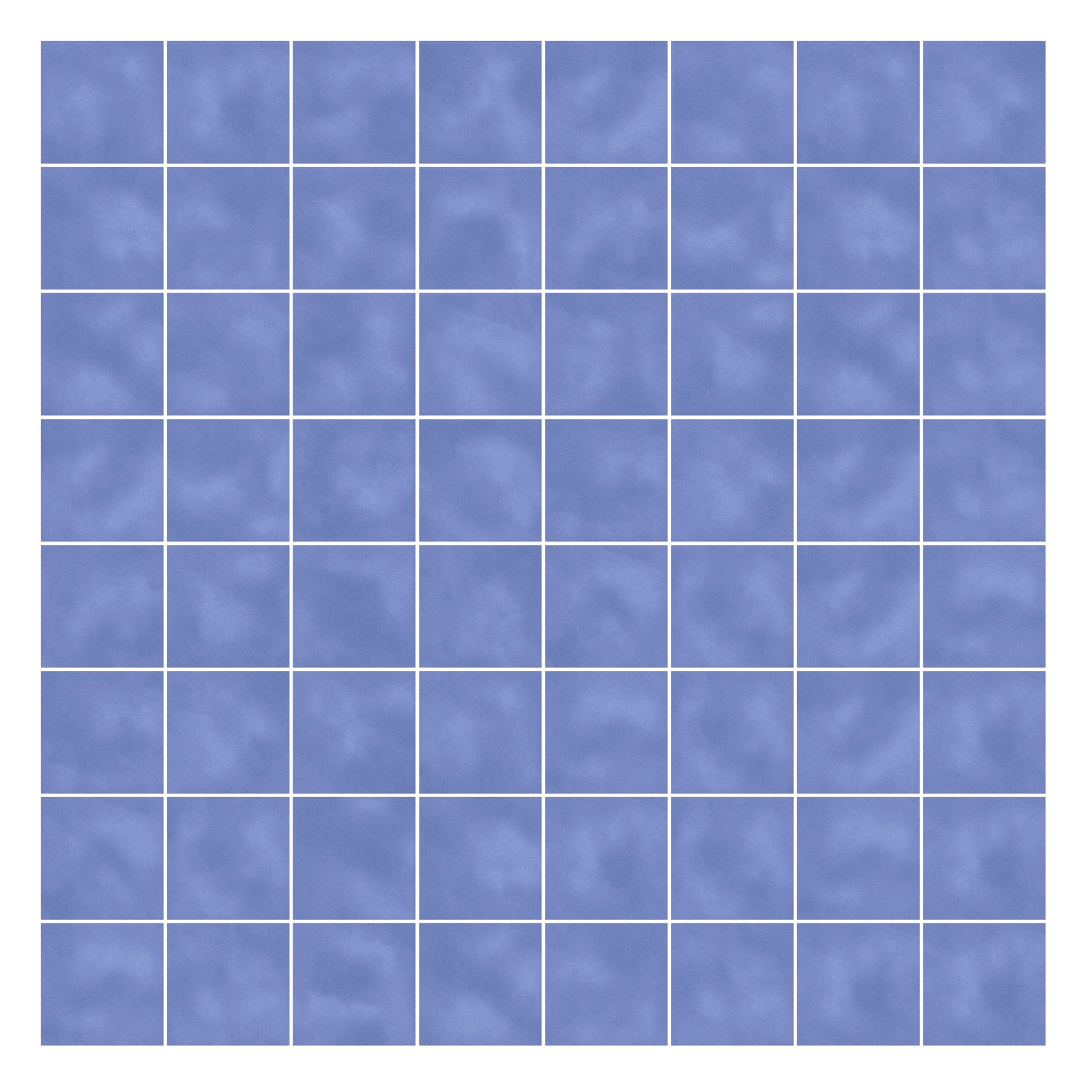 Revestimento para Piscina Decorado Brilhante 58x58cm Borda Reta Java Cobalto Pamesa