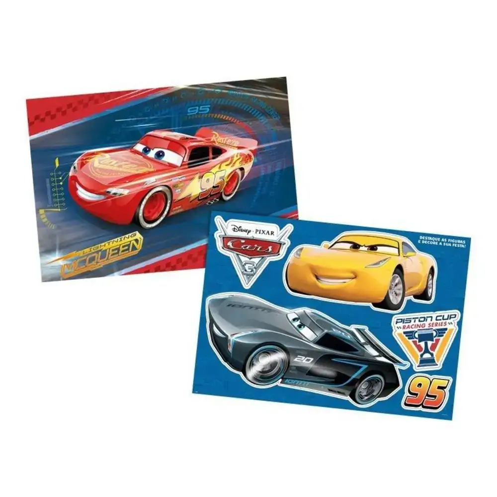 Regina Kit Decorativo Cars 3
