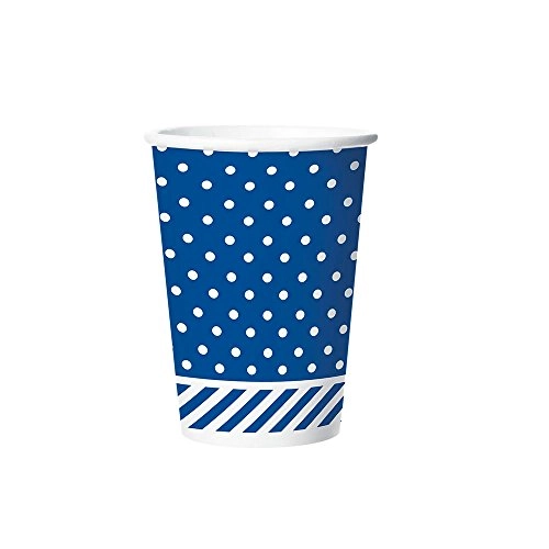 Copo Papel Regina 180ml Festa Col Azul Royal 8un