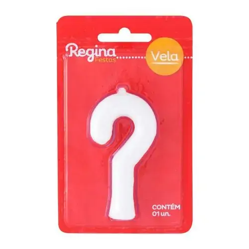 Vela Aniv Cintilante ? Branca Regina