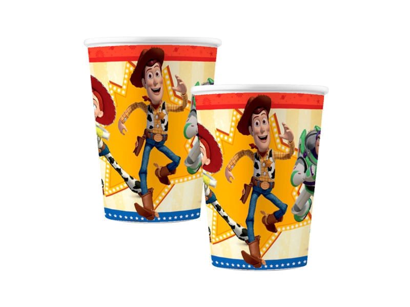 Copo Papel Toy Story 4 180ml C/8 Ref671 Regina