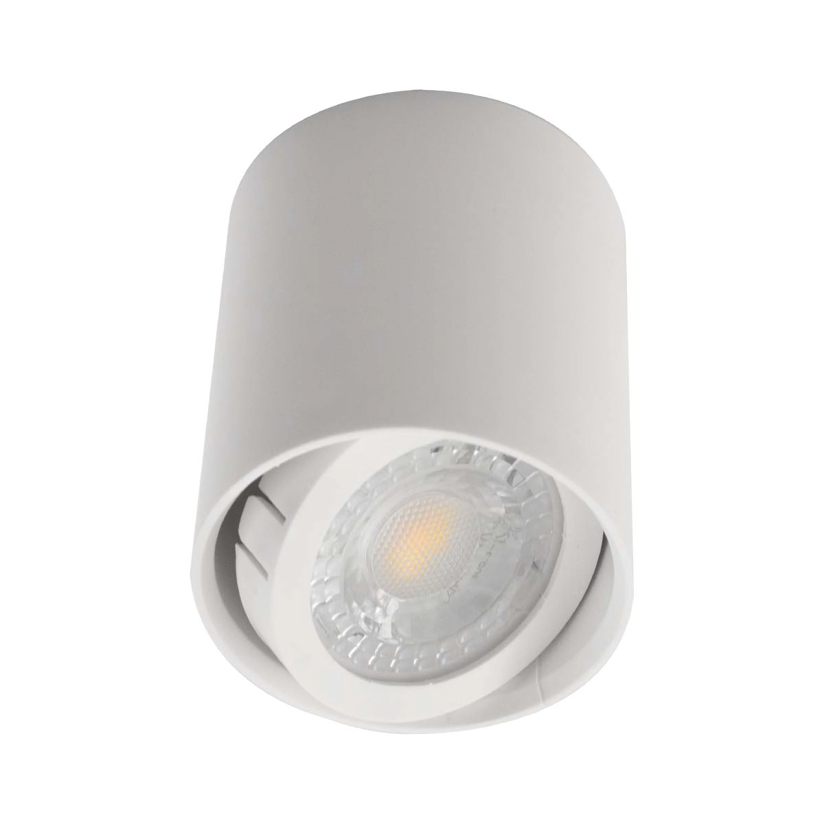 Spot Sobrepor Redondo 6,5cm Abs Branco P/ Mr16 Gu10 Sz290s Megalux St3033