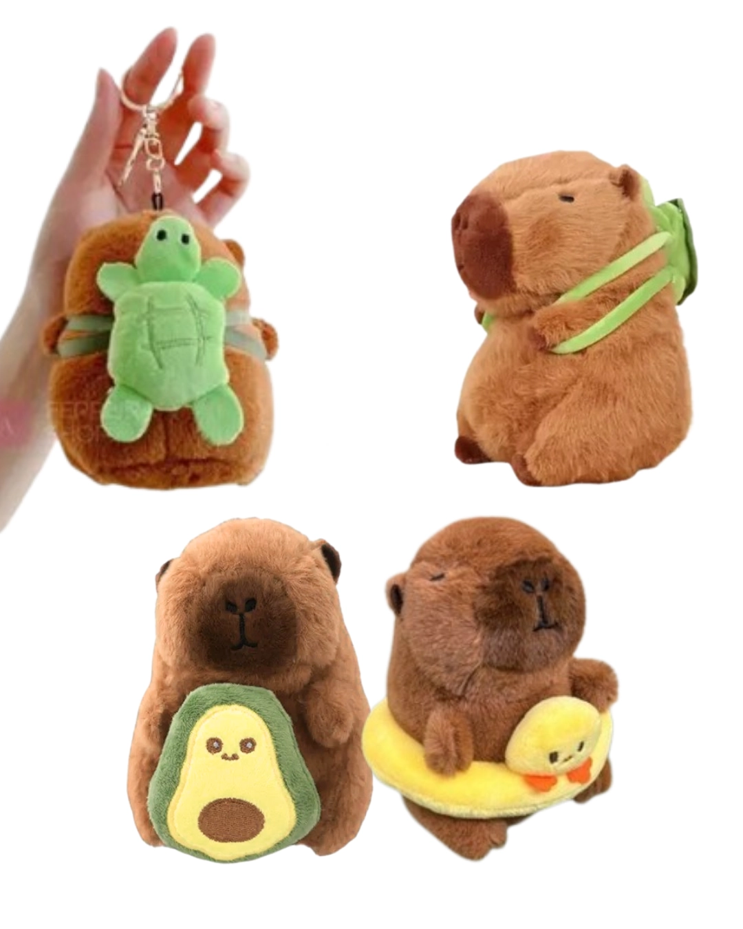 Chaveiro Capivara Pelucia Dpl