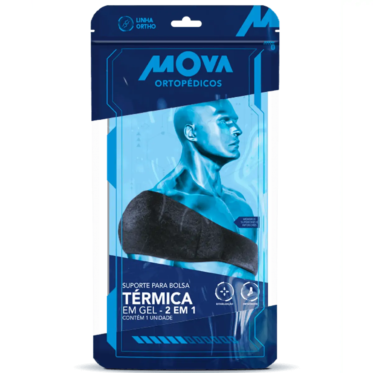 Suporte para Bolsa Térmica em Gel 2 em 1 - MOVA