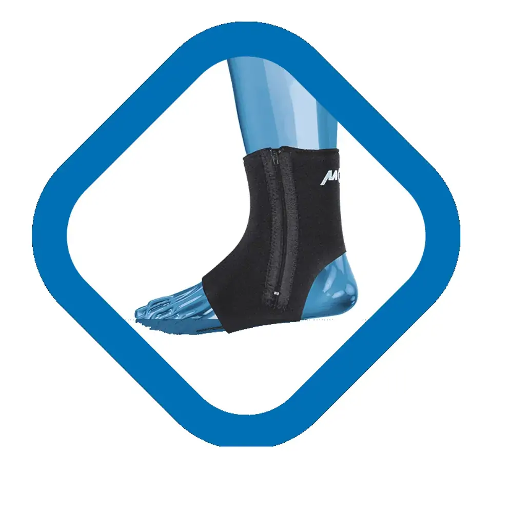 Tornozeleira Neoprene com Zíper Mova - P