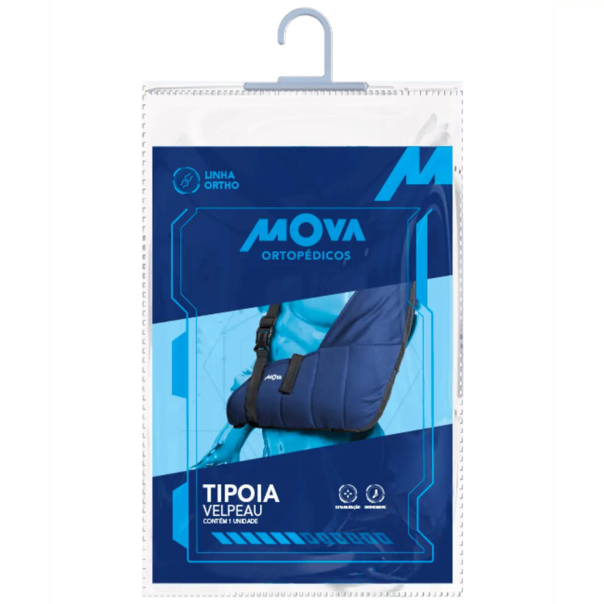 Tipóia Velpeau - MOVA M Ambos M Azul