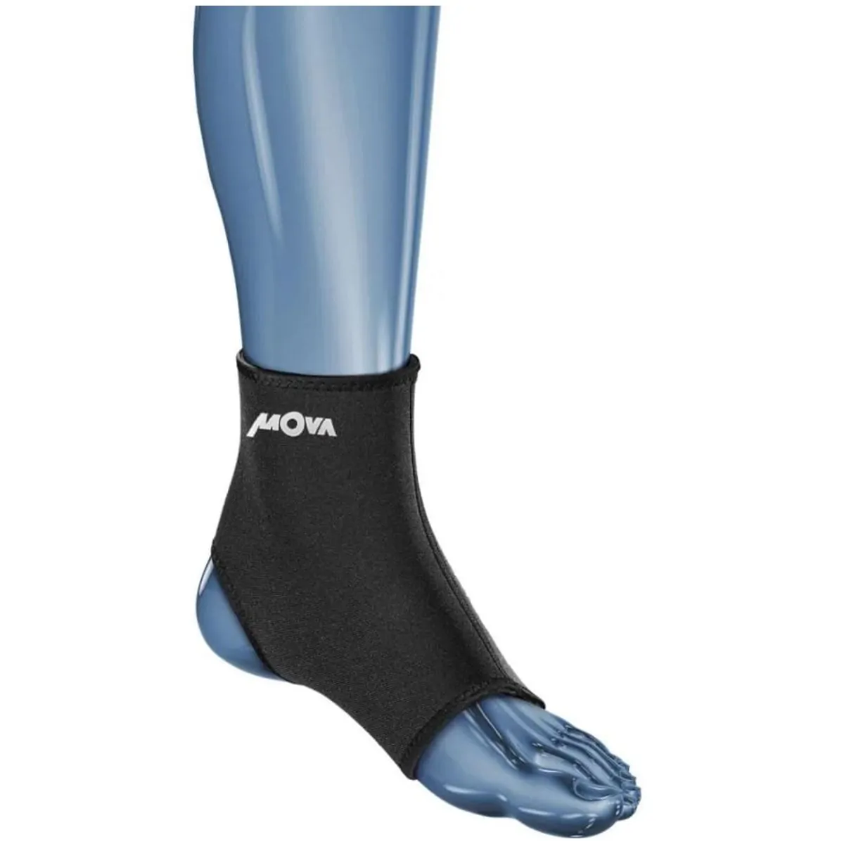 Tornozeleira Longa Preta 3072 Mova - GG