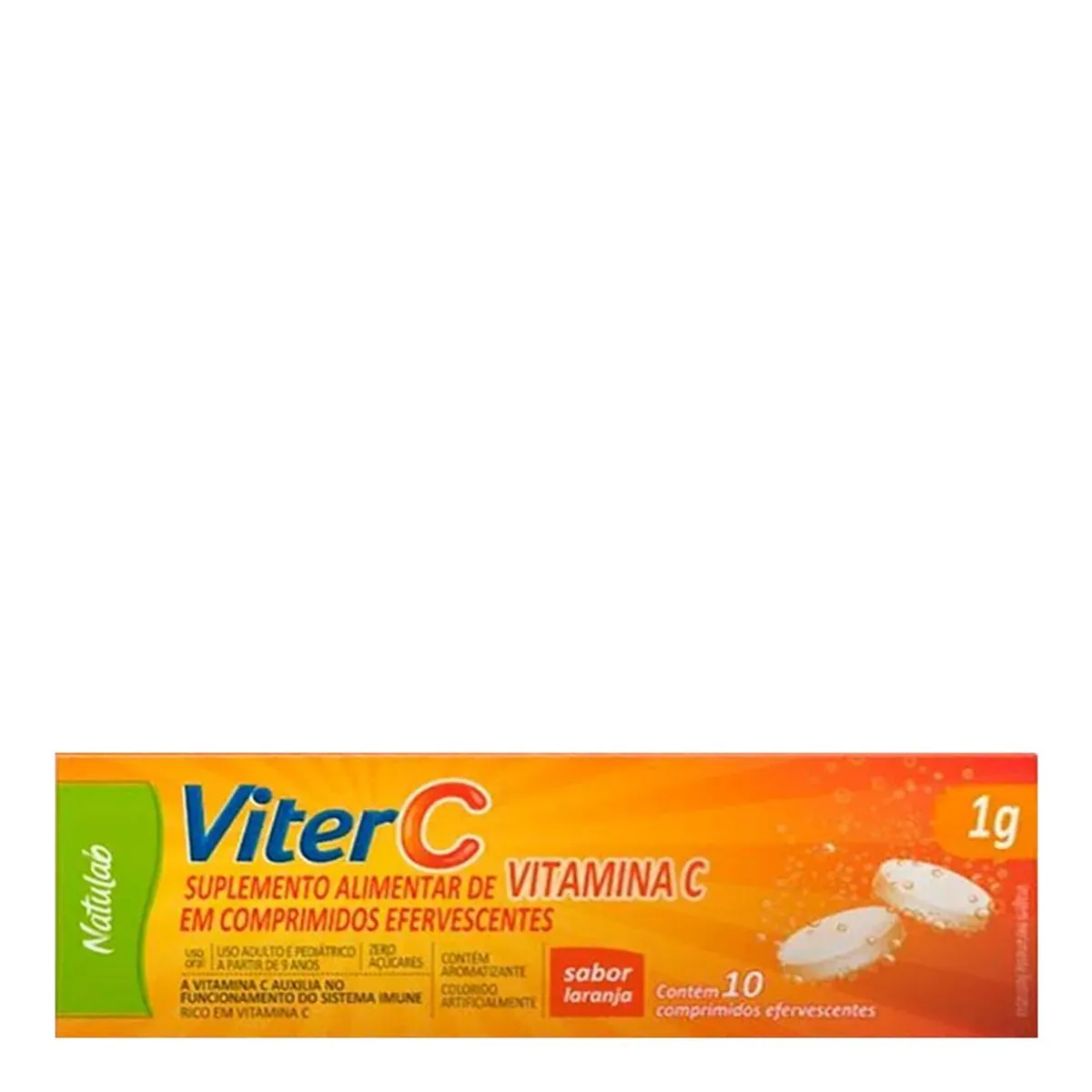 VITER C  EFERV VITAMINA C NATULAB