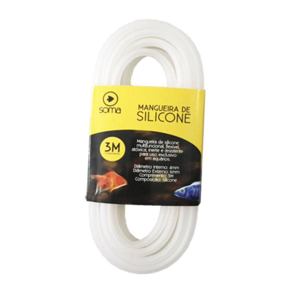 Mangueira De Silicone Pt 3m 3m Soma