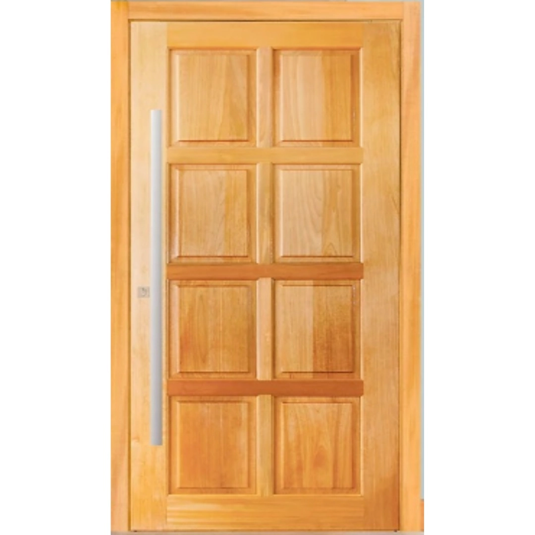 Folha De Porta 210x80 Cm Tauari Pv8 Mapaf Marrom-claro