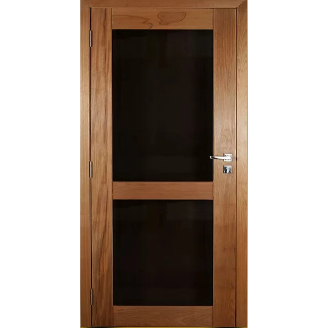 Folha De Porta 210x62cm Tauari Zurique Sem Vidro Mapaf Marrom-claro