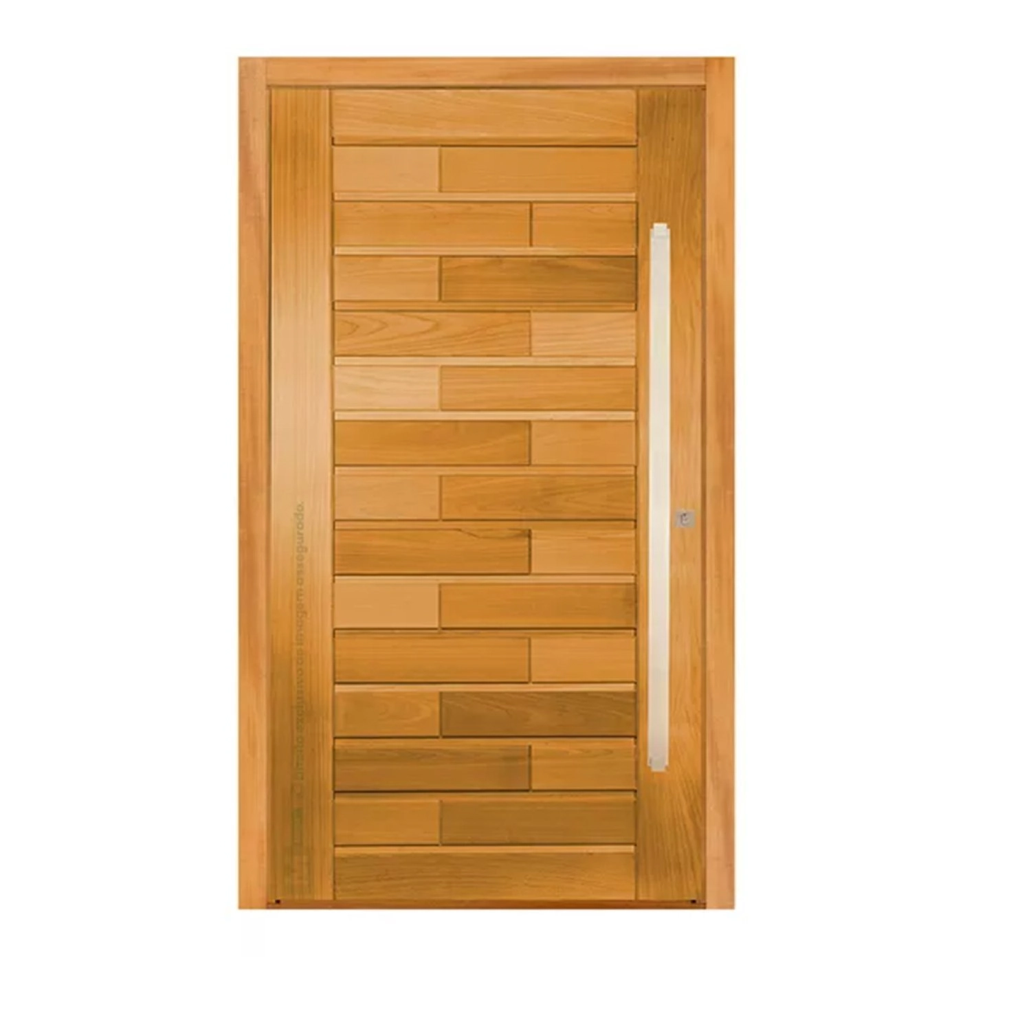 Kit Porta Pivotante 120x215cm Roma Tauari Mapaf Marrom Claro