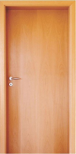 Folha De Porta 210x100cm Verniz Lisa Semi Solida Mapaf Marrom