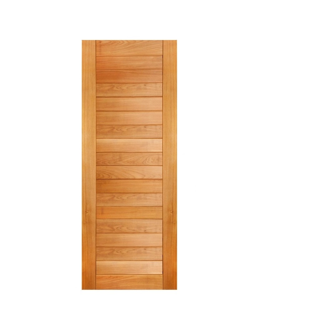 Folha De Porta Madeira Tauari 210x80cm Malta Mapaf Marrom-claro