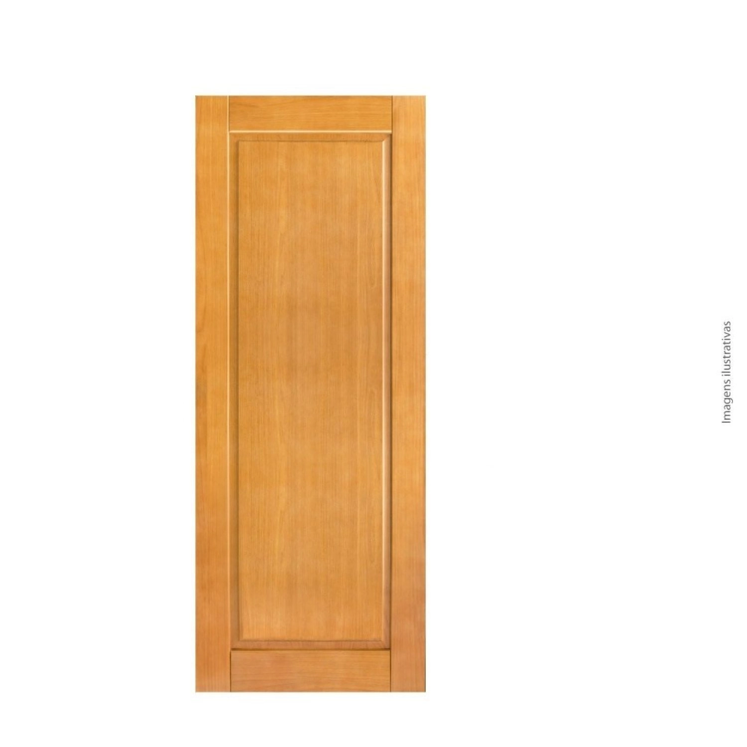 Folha De Porta 210x92cm Tauari Segovia Mapaf Marrom-claro