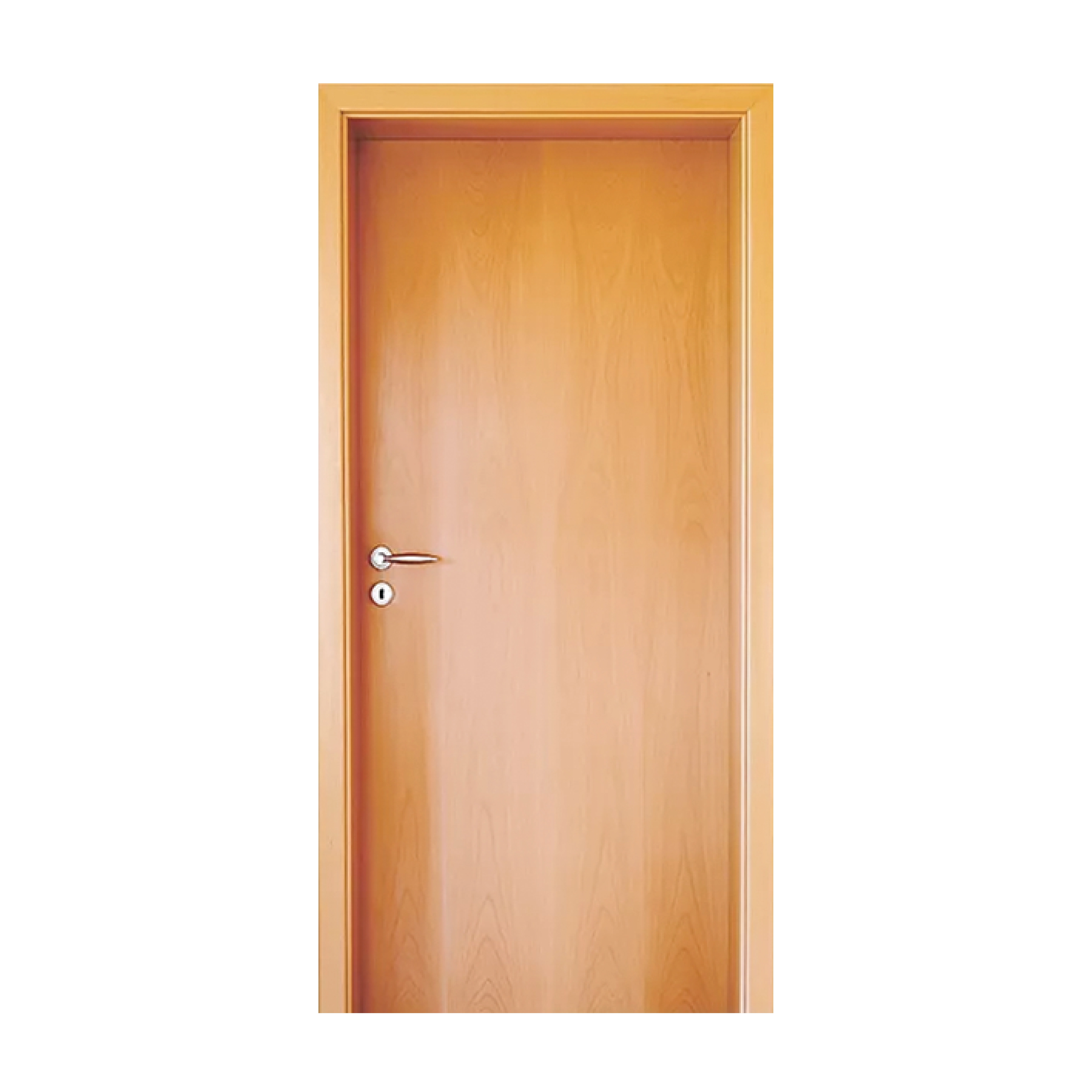 Folha De Porta 210x80cm Semi Solida Mapaf Marrom