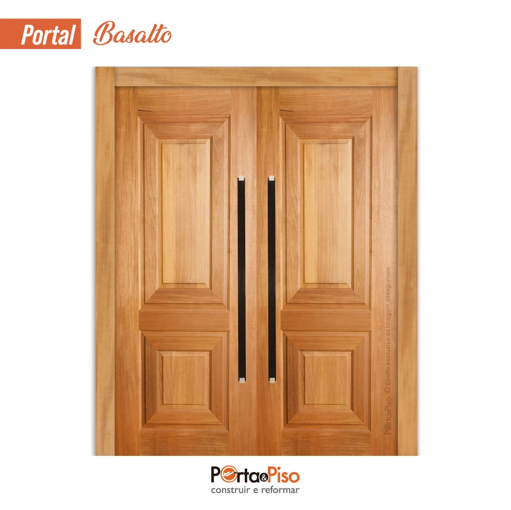 Kit Portal Duplo Basalto Mapaf 215x130cm