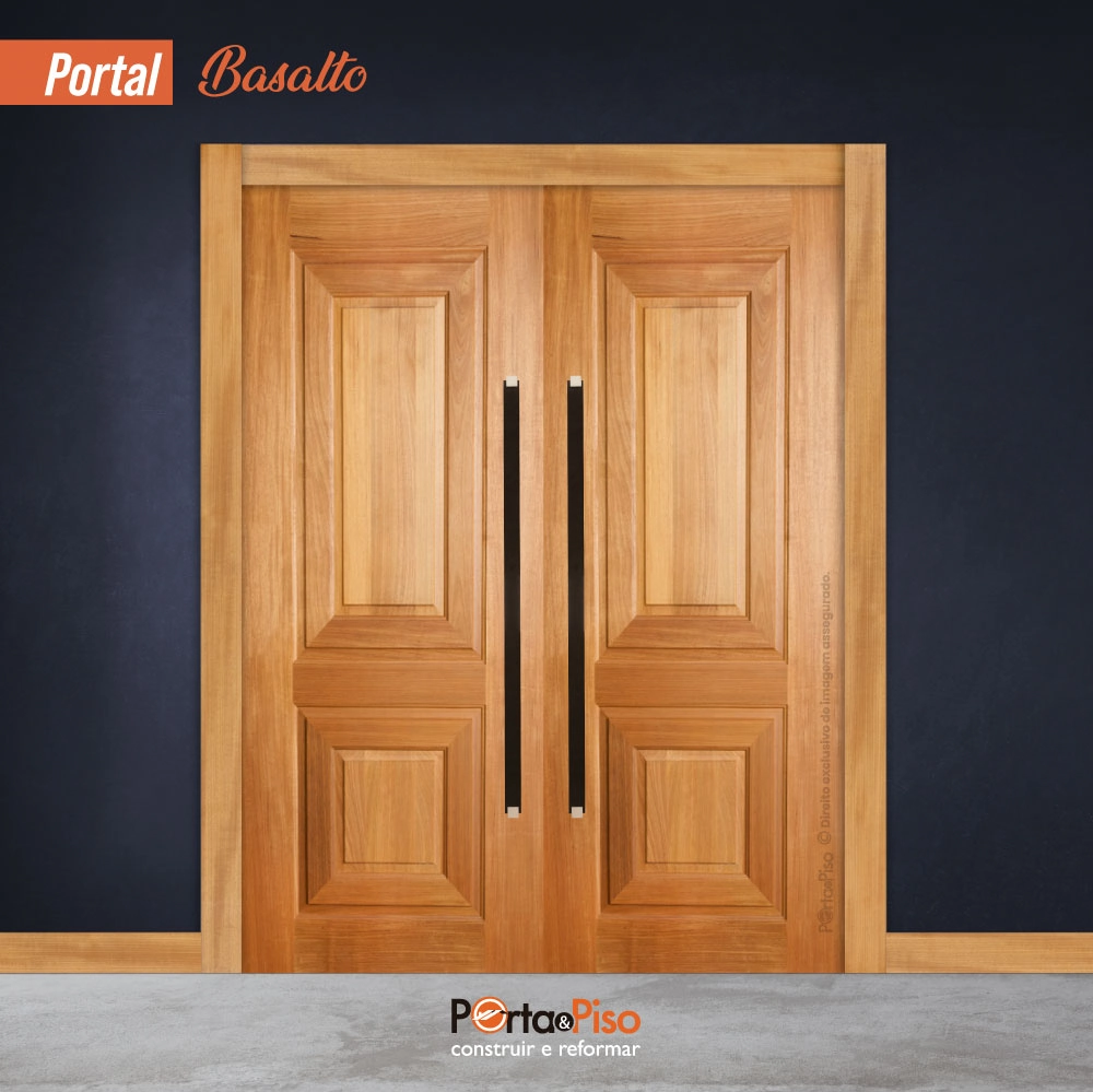 Kit Portal Duplo Basalto Mapaf 215x190cm